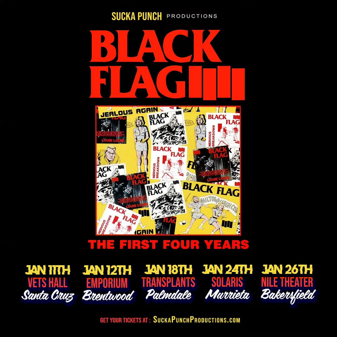 Black Flag at Solaris performing The First Four Years Jan 24th